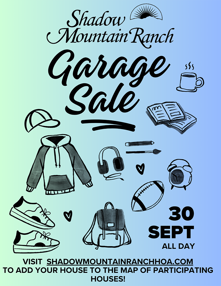 Garage Sale - September 30th (All Day)